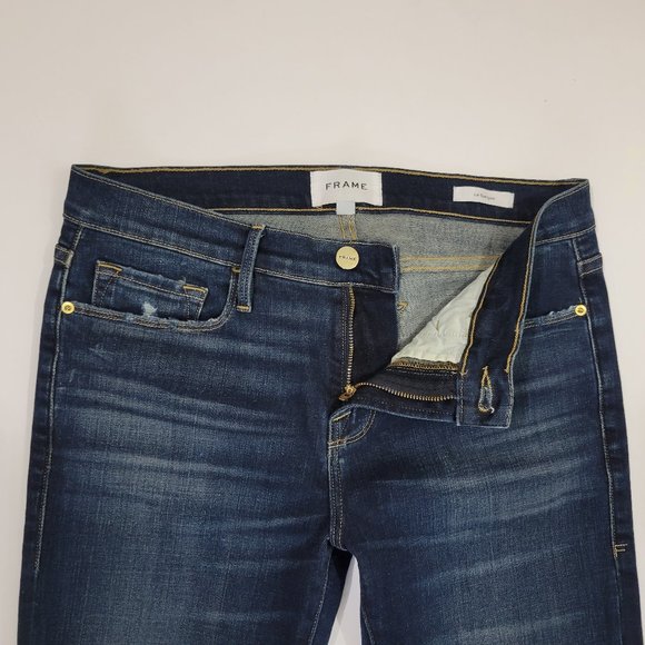 Frame Denim Garcon Relaxed Boyfriend Distressed Jean, Caribou Dark - Picture 11 of 14